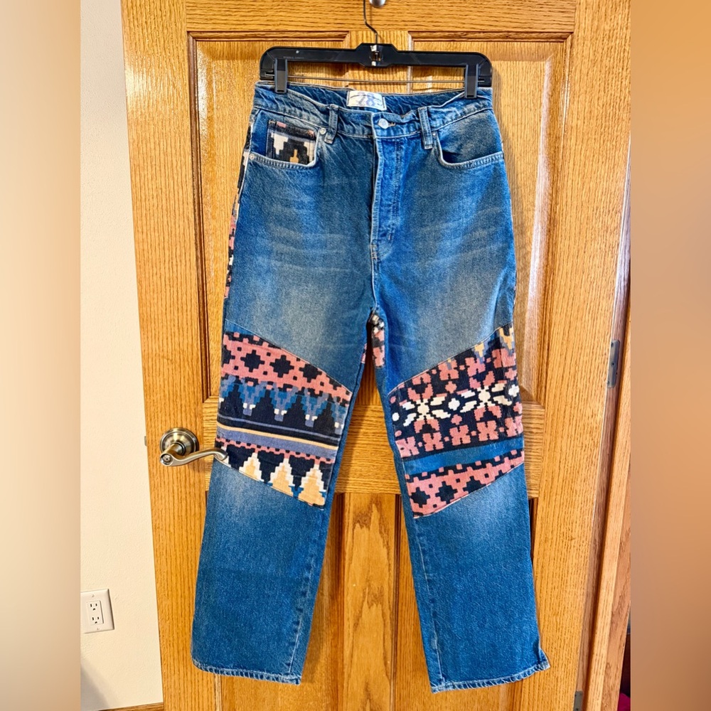 NWOT Free People We the Free Rocky Mountain Jeans 28